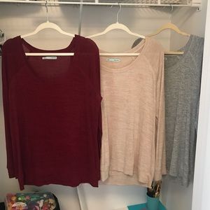 Long sleeve sweaters
